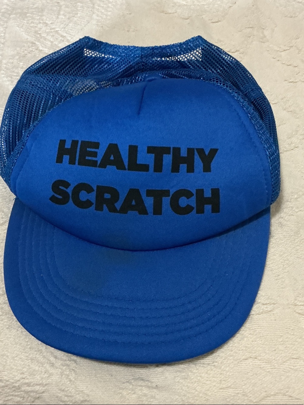 Blue Mesh Trucker Hat